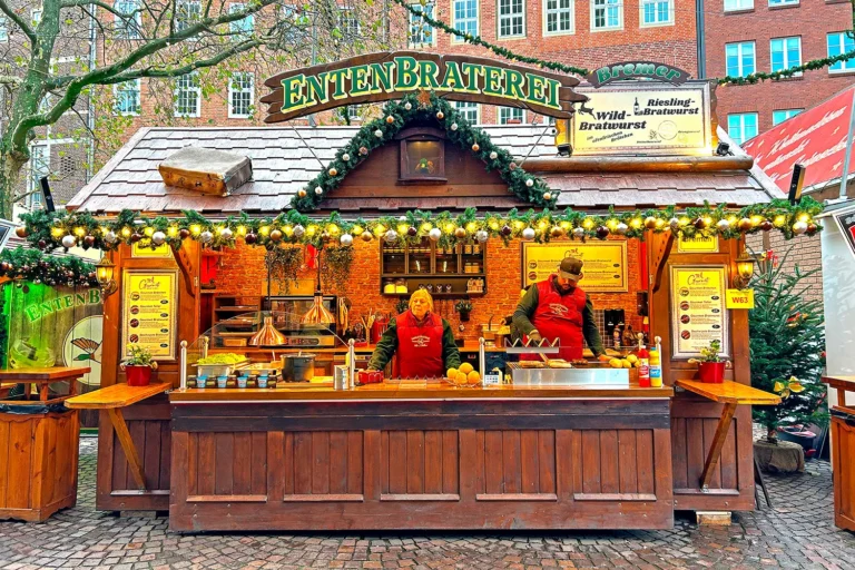 Entenbraterei Bremer Weihnachtsmarkt