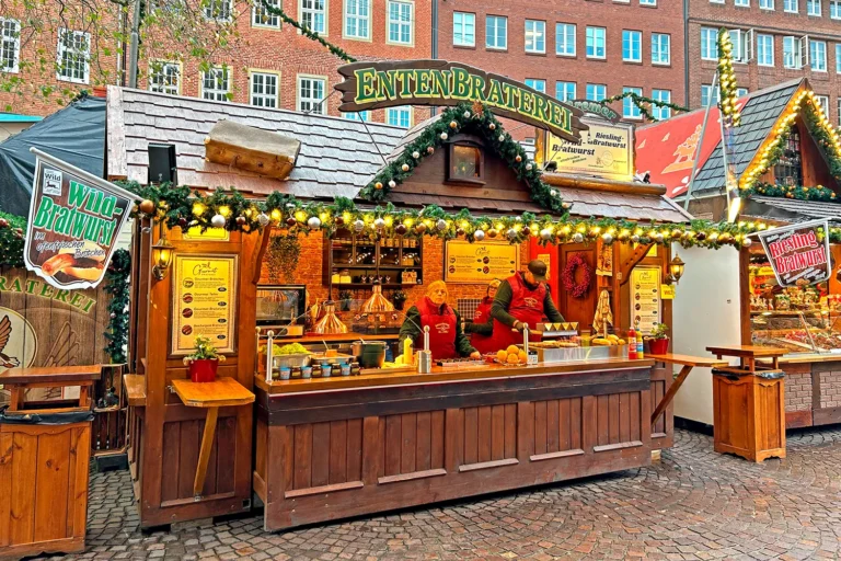 Entenbraterei Bremer Weihnachtsmarkt